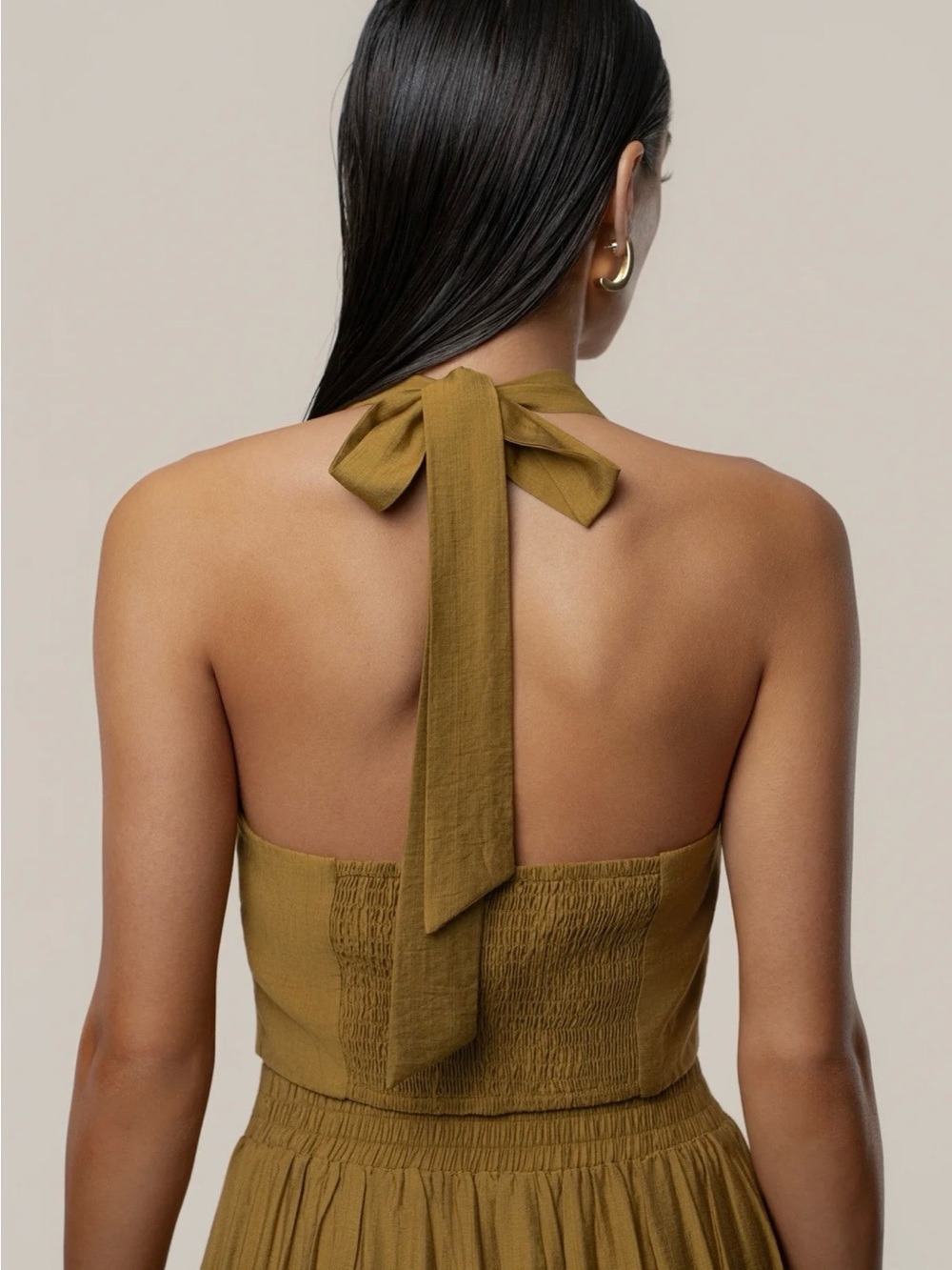 OLIVE TROPICAL DAZE PANT SET - Picture 6 of 12